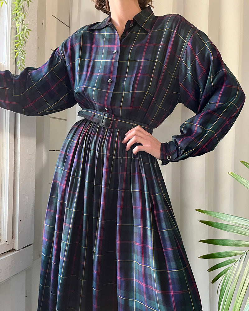 flannel dress